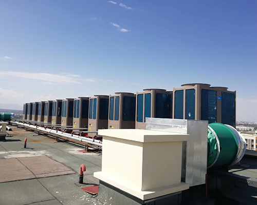 青海建設(shè)科技大廈三陽(yáng)大酒店-空調(diào)機(jī)房系統(tǒng)（制冷+過(guò)度季節(jié)采暖）